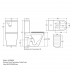 Toilet Suite Rimless Flush BTW LEN088H Extra Height Toilet Suite Rimless Flush BTW LEN088H Extra Height